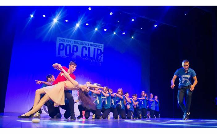 Skolnieku muzikālais konkurss “POP CLIP”