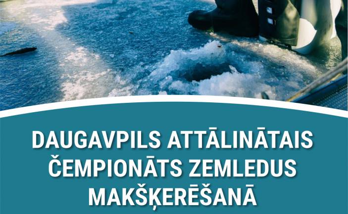 Daugavpils attālinātais čempionāts zemledus makšķerēšanā