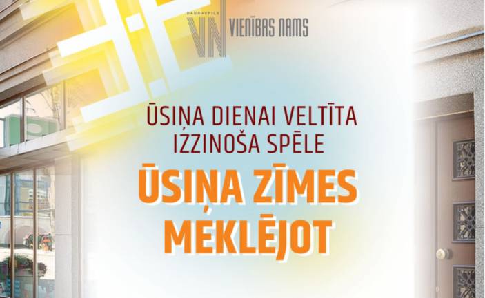 Izzinoša spēle “Ūsiņa zīmes meklējot”