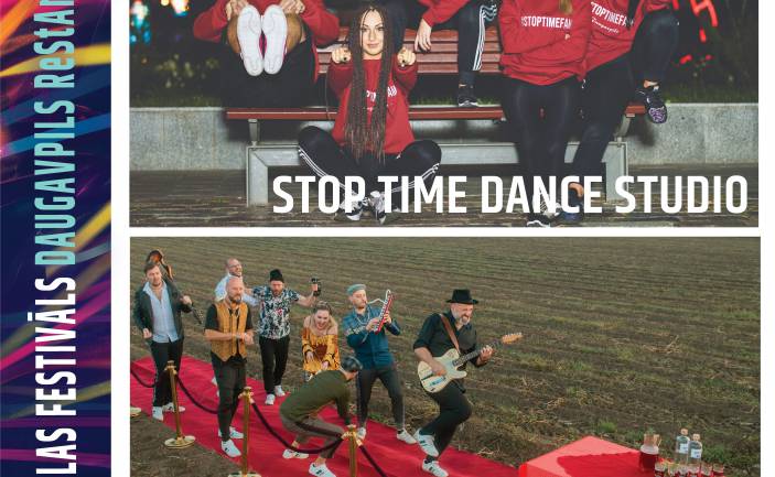 STOP TIME DANCE STUDIO un VERY COOL PEOPLE koncerts