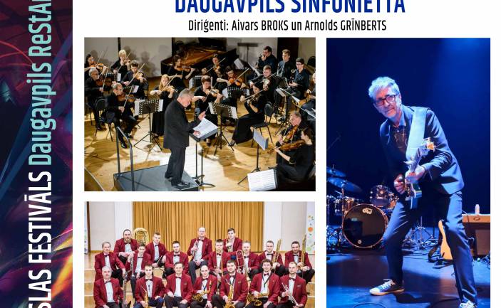 Vjačeslavs MITROHINS un grupa  & Pūtēju orķestris DAUGAVA  & DAUGAVPILS SINFONIETTA koncerts