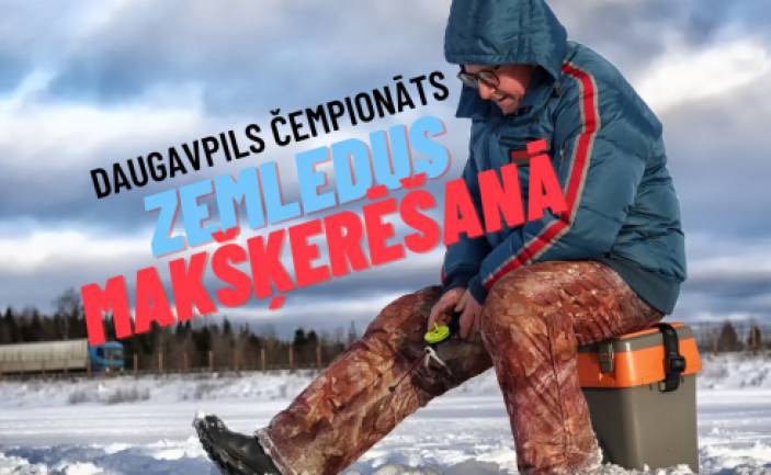 DAUGAVPILS PILSĒTAS 2022. GADA ATKLĀTAIS ČEMPIONĀTS ZEMLEDUS MAKŠĶERĒŠANĀ