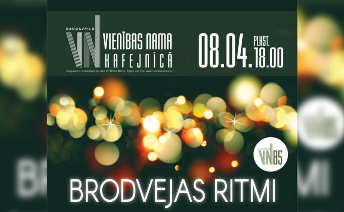 PPO “Daugava” koncerts “Brodvejas ritmi”