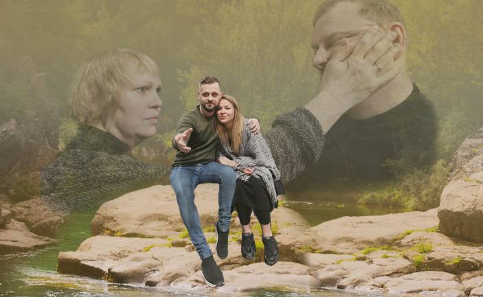 Sems un Džīna Bobriki „Garās brīvdienas”.