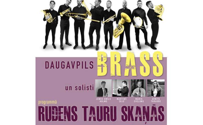 Festivāls “Daugavpils ReStArt”: “Daugavpils BRASS” un solisti programmā “Rudens tauru skaņās”