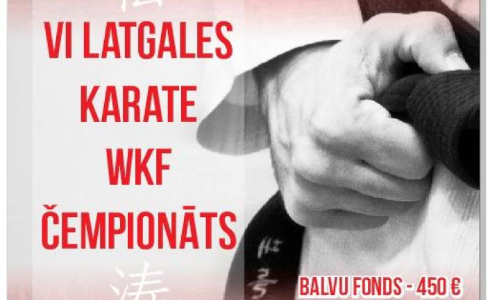 VI LATGALES KARATE WKF ČEMPIONĀTS