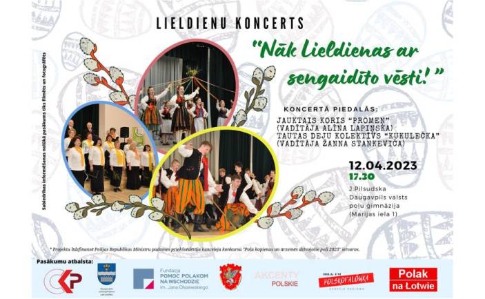 LIELDIENU KONCERTS J.Pilsudska Daugavpils valsts poļu ģimnāzijā