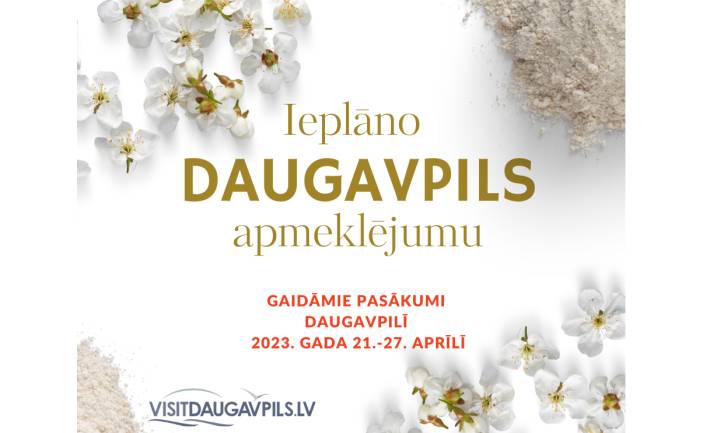 Pasākumi Daugavpilī 2023. gada 21.-27. aprīlī