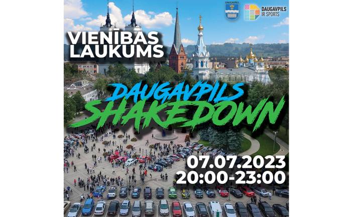Parādes brauciens un auto izstāde | Daugavpils Drifta festivāls 2023