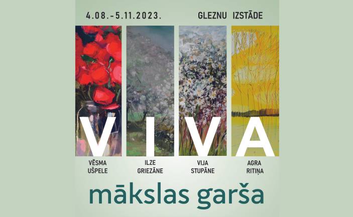 Gleznotāju apvienības V.I.V.A. izstāde