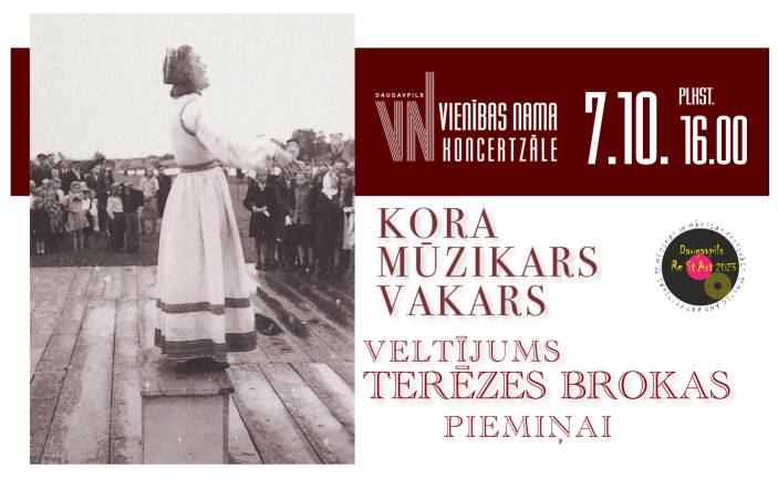 Kora mūzikas vakars / Veltījums Terēzes BROKAS piemiņai