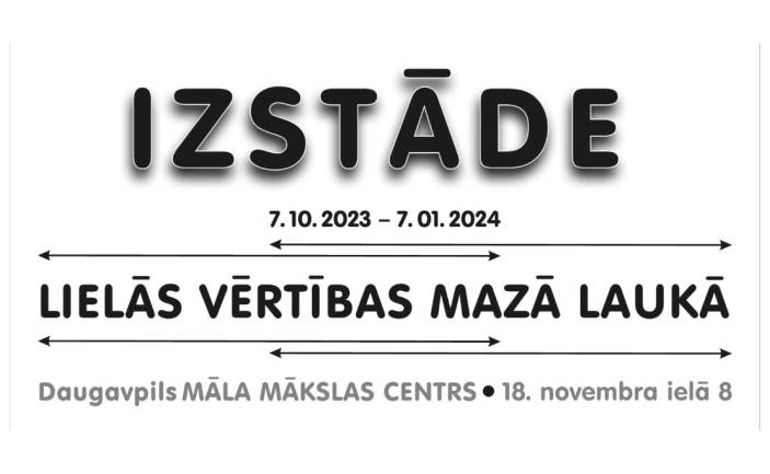 Izstāde “Lielās vērtības mazā laukā 20x20”