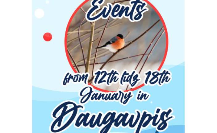Events in Daugavpils from January 12th to January 18th