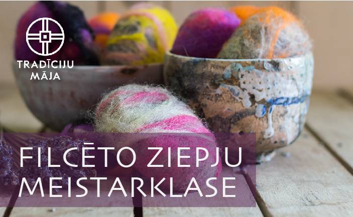 Filcēto ziepju meistarklase
