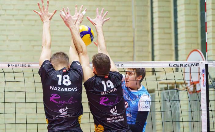 Baltijas volejbola līgā | Ezerzeme/DU pret Selver x TalTech