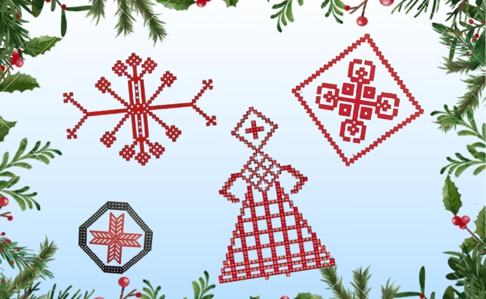 Baltkrievu ornamenta svētki “Ziemassvētku motīvi”