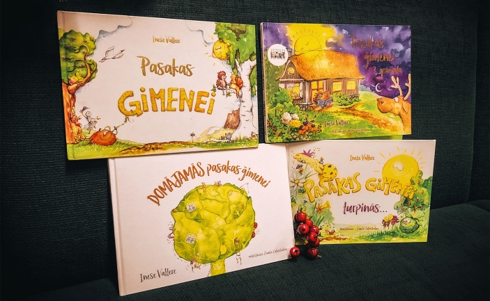 Tikšanās ar bērnu grāmatu autori Inesi Valteri