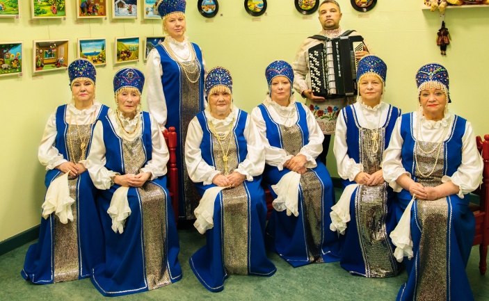 Vienības nama Krievu kultūras centra vokālā ansambļa “Slavjanka” 35 gadu jubilejas svētku koncerts