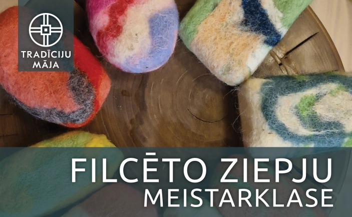 Filcēto ziepju meistarklase
