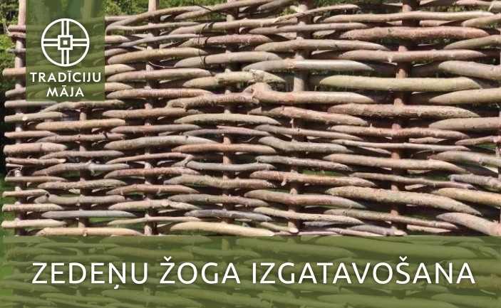 Zedeņu žoga izgatavošanas meistarklase