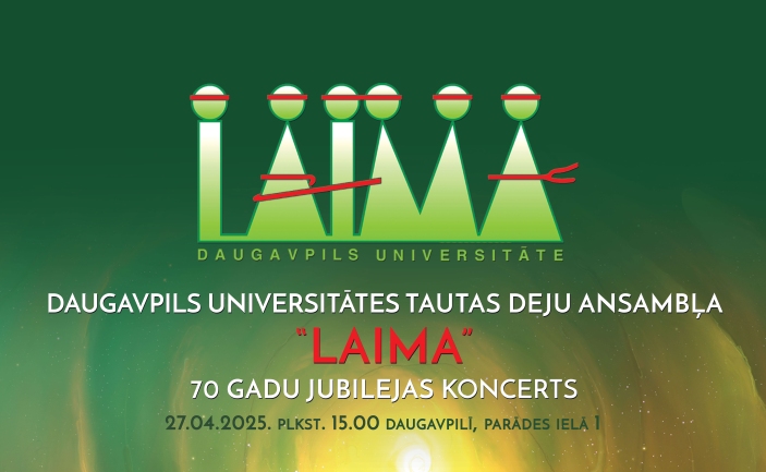 Tautas deju ansambļa “Laima” 70 gadu jubilejas koncerts “IEDVESMOJIES!”