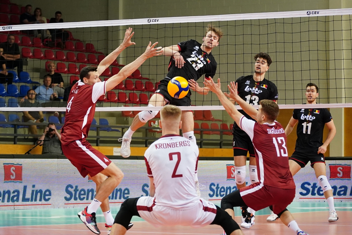 Eiropas Zelta līga volejbolā | Latvija pret Grieķiju d