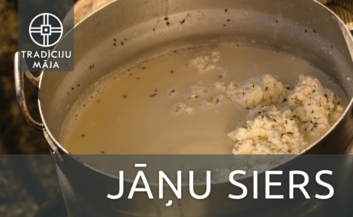 Jāņu siera siešanas meistarklase