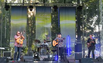 SESTDIENAS VAKARI DUBROVINA PARKĀ. Jegors Kovaikovs un grupa „Duende”. Latvian Blues Band