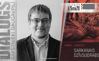 Bibliotēka aicina uz tikšanos ar rakstnieku Arno Jundzi Bibliotēka aicina uz tikšanos ar rakstnieku Arno Jundzi