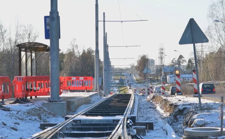 Jaunie tramvaju vagoni Daugavpilī kursēs pa jauno sliežu ceļu