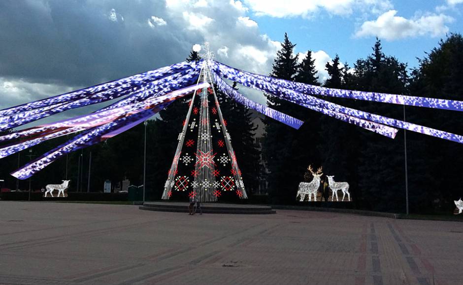 Daugavpilī šogad gaidāmi zvaigžņotie Ziemassvētki