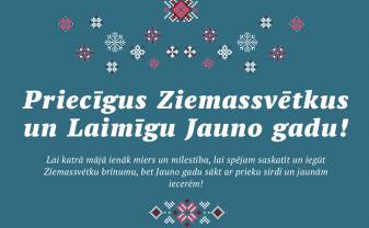 Priecīgus Ziemassvētkus!