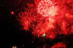 Новый год в Даугавпилсе ознаменовал зрелищный салют на набережной 14