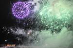 Новый год в Даугавпилсе ознаменовал зрелищный салют на набережной 32
