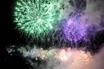 Новый год в Даугавпилсе ознаменовал зрелищный салют на набережной 33
