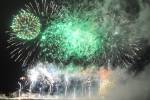 Новый год в Даугавпилсе ознаменовал зрелищный салют на набережной 34