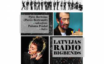 LATVIJAS RADIO BIGBENDS UN PJĒRS BERTRĀNS (Francija), Vienības nama koncertzālē 22. februārī plkst. 18.00 LATVIJAS RADIO BIGBENDS UN PJĒRS BERTRĀNS (Francija), Vienības nama koncertzālē 22. februārī plkst. 18.00