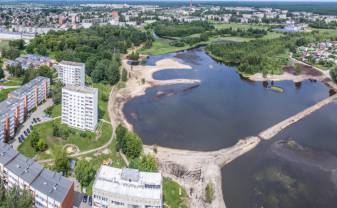 Pilsētas mikrorajonos labiekārtos vairākus parkus un skvērus