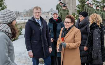 Daugavpili apmeklēja Polijas Republikas nacionālās izglītības ministre Anna Zalevska