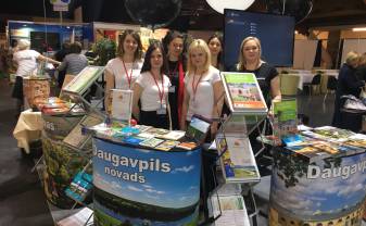 Туристическое предложение Даугавпилса успешно презентовали на туристической выставке “BALTTOUR 2019”