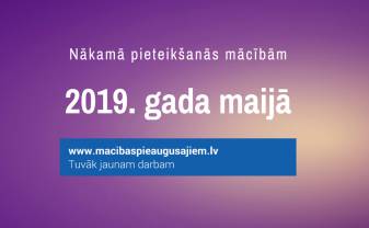 Maijā gaidāma nākamā pieteikšanās mācībām pieaugušajiem