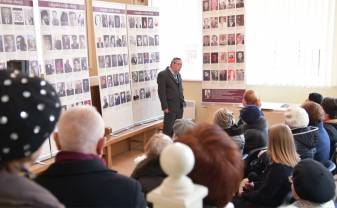 В Даугавпилсской синагоге открылась выставка «Выдающиеся евреи Латгалии»