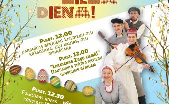 Svinēsim Otrās Lieldienas Daugavpilī!