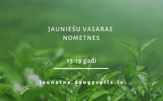 Nometnes jauniešiem