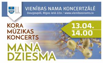 Kora mūzikas koncerts MANA DZIESMA