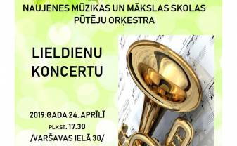 Pūtēju orķestra Lieldienu koncerts