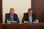 В Даугавпилсской думе состоялись две дискуссии с министром окружающей среды и регионального развития 1
