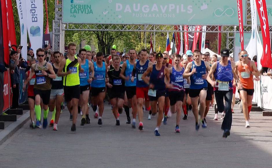 Даугавпилсский этап «Bigbank skrien Latvija» объединил более 2 000 бегунов из шести стран