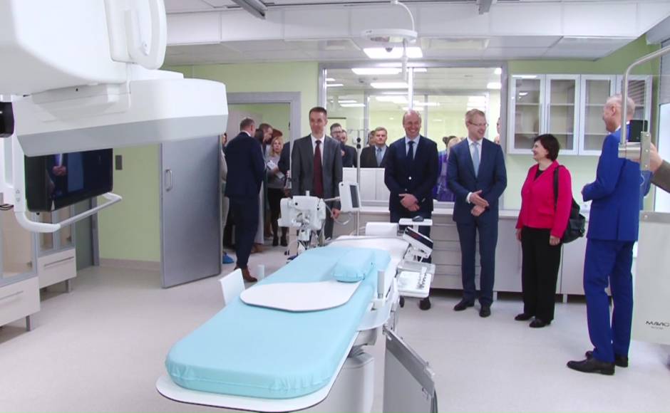 Daugavpils Reģionālajā slimnīcā atklāta jauna angiogrāfijas nodaļa