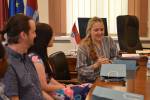 Daugavpils domē notika tikšanās ar Lesoto un Čehijas universitāšu pārstāvjiem 8